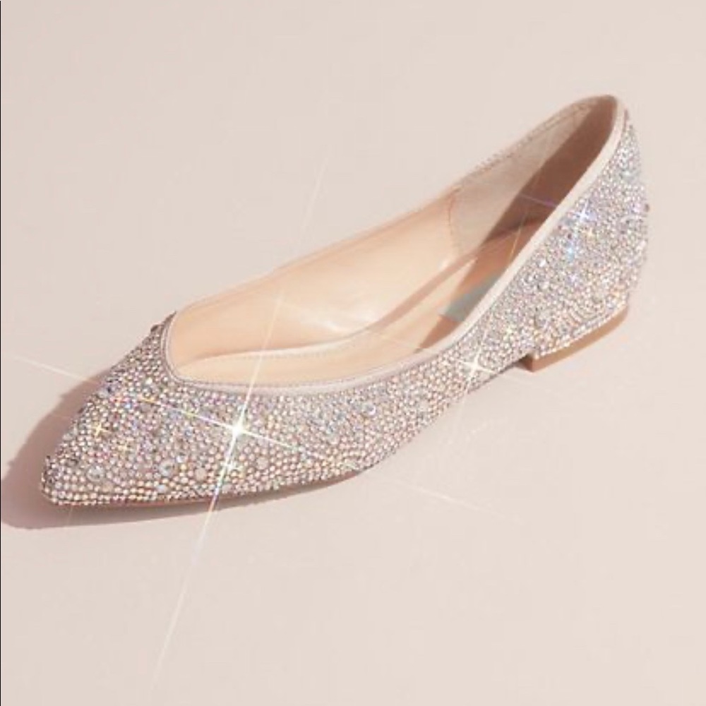 Blue by Betsey Johnson Embellished Flat